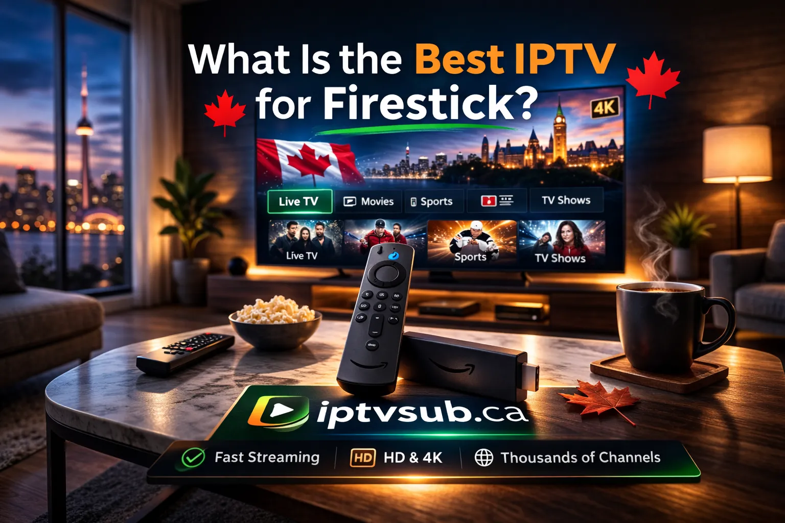 What is the Best IPTV for Firestick? Top Apps & Service