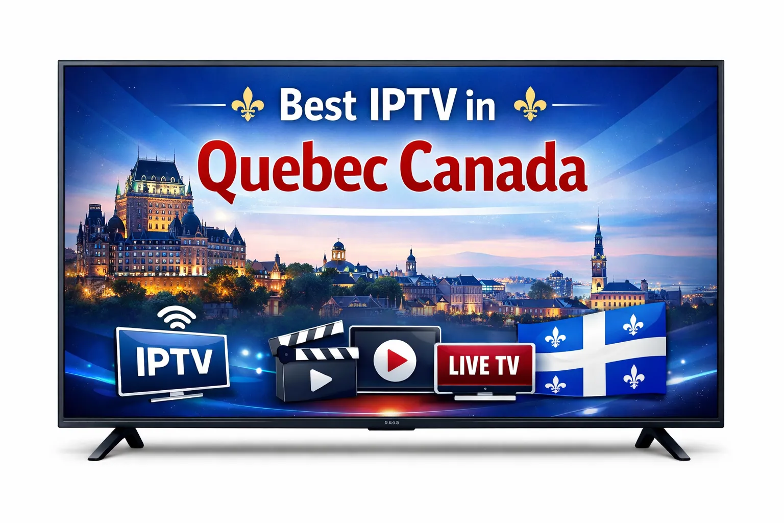 Best IPTV in Quebec Canada: Top Rated Service for French TV